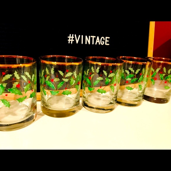 Christmas Tumbler Drinking Glasses❤️🎄